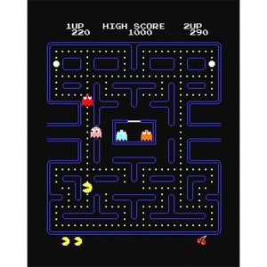 Placa Decorativa PacMan - Mod.02